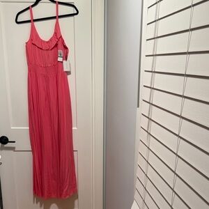 1.STATE Women's Pink Maxi Dress